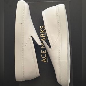 Mens Ace Marks Slip On Sneaker, New W/box US 10